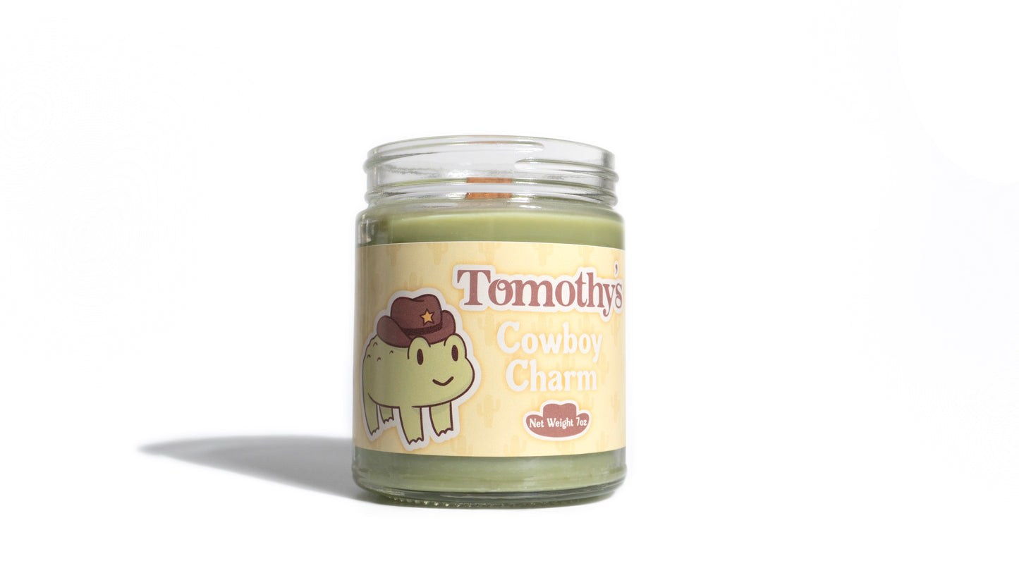 Tomothy’s Cowboy Charm 7oz Candle