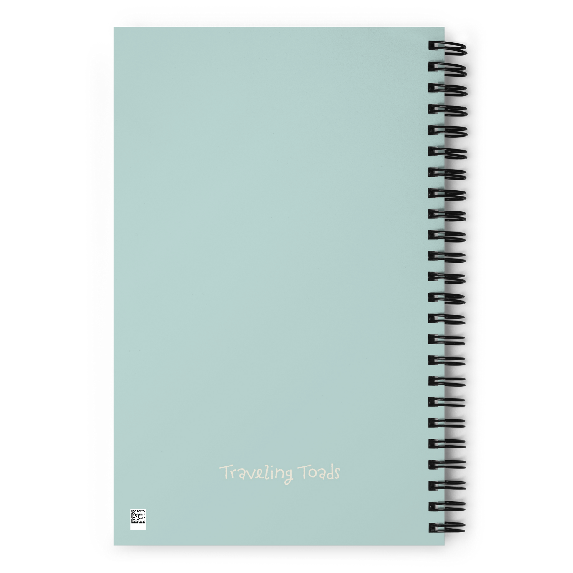 “Down To Clown” Crow Full Color Spiral Notebook - Traveling Toads