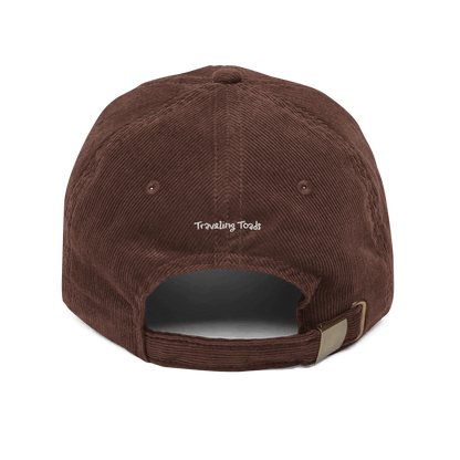 Tomothy Toad "Howdy!" Embroidered Corduroy Hat - Traveling Toads Corduroy Hat