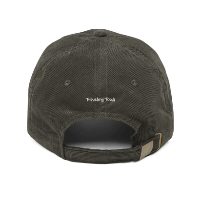 Tomothy Toad "Howdy!" Embroidered Corduroy Hat - Traveling Toads Corduroy Hat